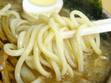 中華そば 麺のアップ