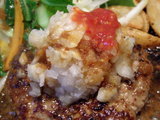 鬼おろしばーぐ アップ画像