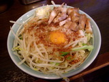 あえそば(麺250g) 750円+にんにく やさい カラメ アブラ