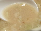 納豆むぎちゃん スープのアップ