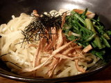 牡蠣の潮つけ麺 麺のアップ
