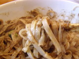 麺のアップ