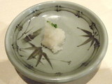 冷し煮干しそば 小皿