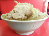 ラーメン 野菜ニンニク サイドビュー
