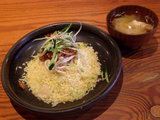 自家製肉みそともやしのチャーハン 620円