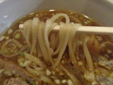 塩つけ麺 麺のアップ