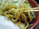 けいじろう 麺のアップ