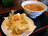 かき揚げうどん 290円