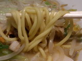 ちゃんぽん 麺のアップ