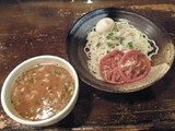 The トマトつけめん 780円 + 味玉 100円