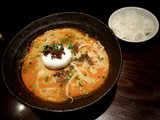 Curry担々麺 800円 + サービスライス