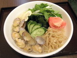 冷やしあさりラーメン 1000円
