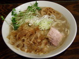 重厚煮干そば 麺200g 750円