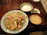 皿うどん定食 950円
