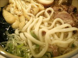 出汁うどん 麺アップ画像