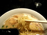 麺のアップ