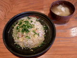 じゃことエビのさっぱり梅肉醤油チャーハン 720円