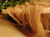 中華そば 麺のアップ