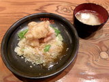 生ずわいと刺身えびうま煮あんかけチャーハン 790円