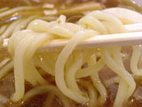 麺のアップ