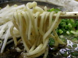 ラーメン 麺のアップ