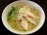 美桜鶏の冷やし塩らーめん 850円