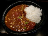 鶏挽肉のキーマカレー 500円
