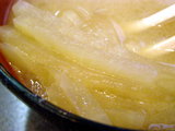 味噌汁 アップ画像