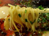 台湾麺 麺のアップ