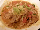 チキン麺 ライス投入