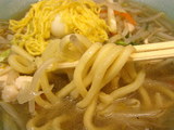 長崎チャンポン 麺のアップ