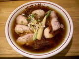 比内地鶏の醤油ラーメン 750円 + チャーシュー 500円 + 味玉 200円
