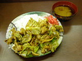 ホイコーロー定食 630円