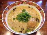 青唐辛子そば 820円 + 味付玉子