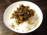 無料ライス + 辛子高菜