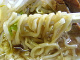 麺のアップ
