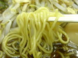 貝柱ラーメン(ホタテ) 麺のアップ