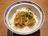 チャーシュー印度丼 210円