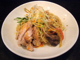 夏野菜の冷し坦坦麺 880円