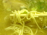 ラーメン 麺のアップ