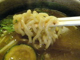 カレーつけ麺 麺のアップ