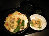 花鳥のトマトを使った親子丼