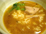 ピリ辛あつもりスペシャル ご飯投入