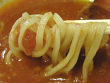 冷しトマトつけ麺 麺のアップ