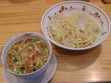 冷やし鶏塩つけ麺 800円