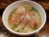 紅白麺合戦 780円 + 半熟味付け玉子 100円