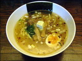 汐留本鰹塩平打麺 890円