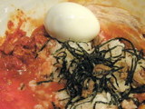 〆のご飯を投入