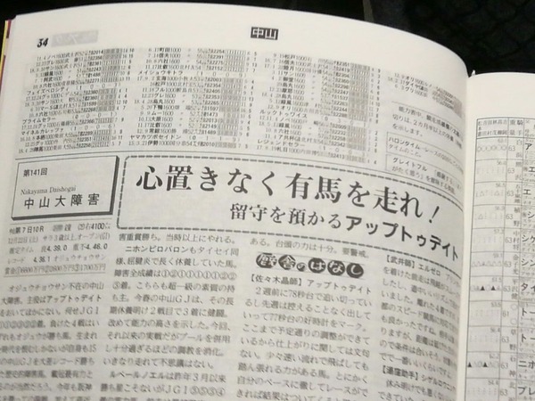 アップトゥデイト 無事 ハロン棒ch 競馬まとめ