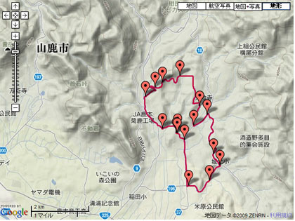 熊本国際ロードコース図